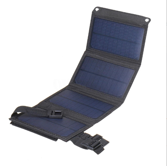 Foldable Solar Panel Portable Ideal For Camping and Outdoors Activities