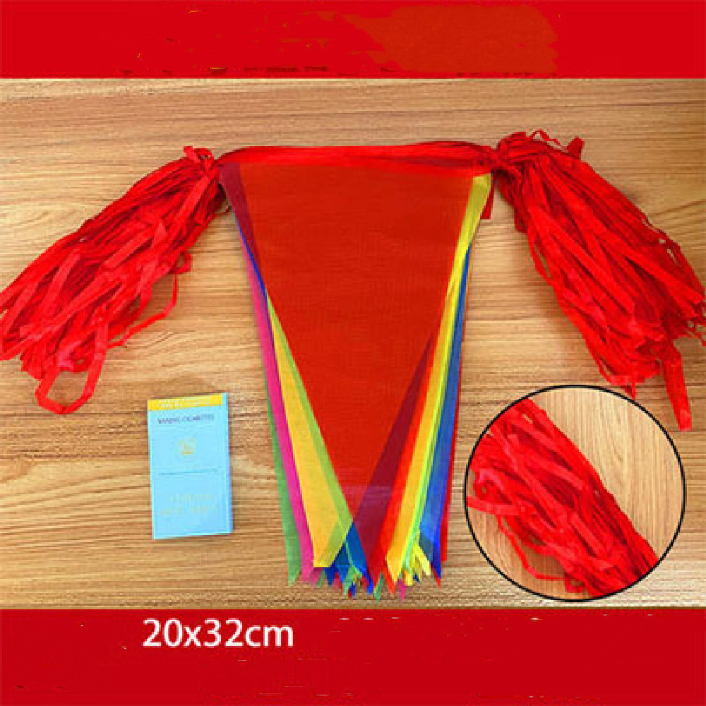 Bunting Flags Outdoor Banners PVC Multicolored Wedding Birthday Party Event - Picture 7 of 16