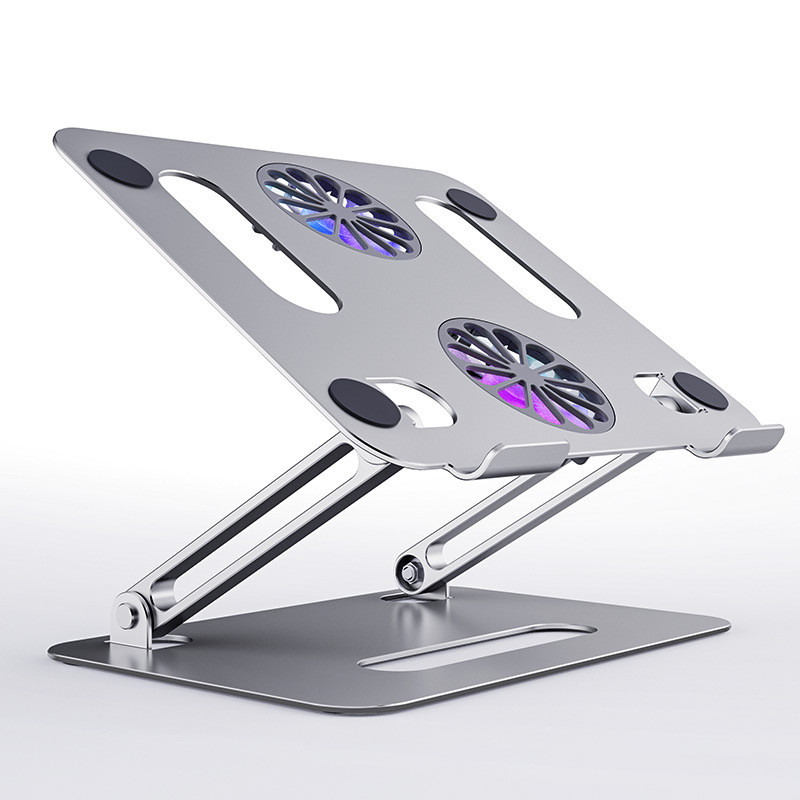 Laptop Stand Desktop Aluminum Alloy Foldable - 第 4/6 張圖片