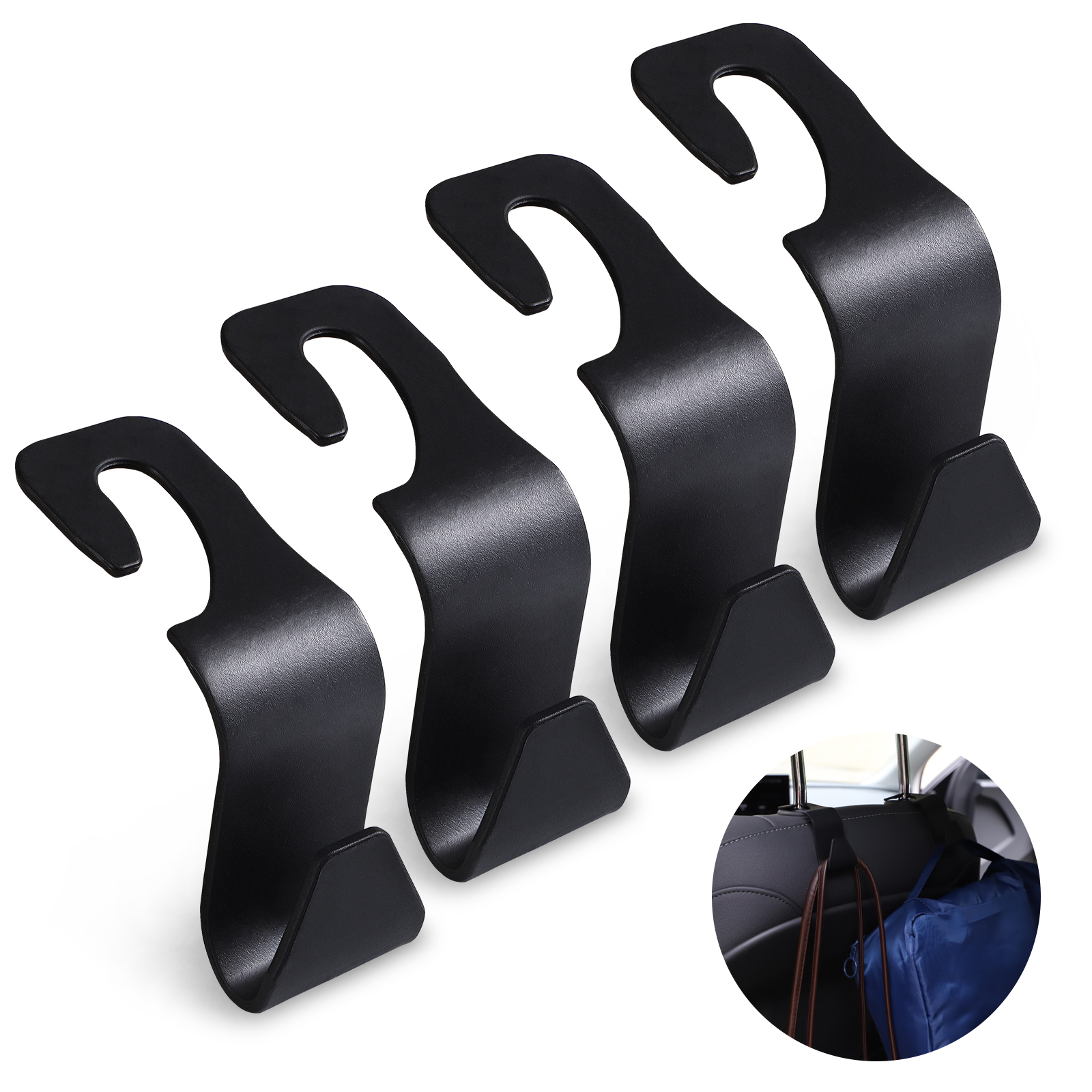 Multifunctional Home Household Hooks Organize Easily, Maximize Space Metal Black - Picture 7 of 7