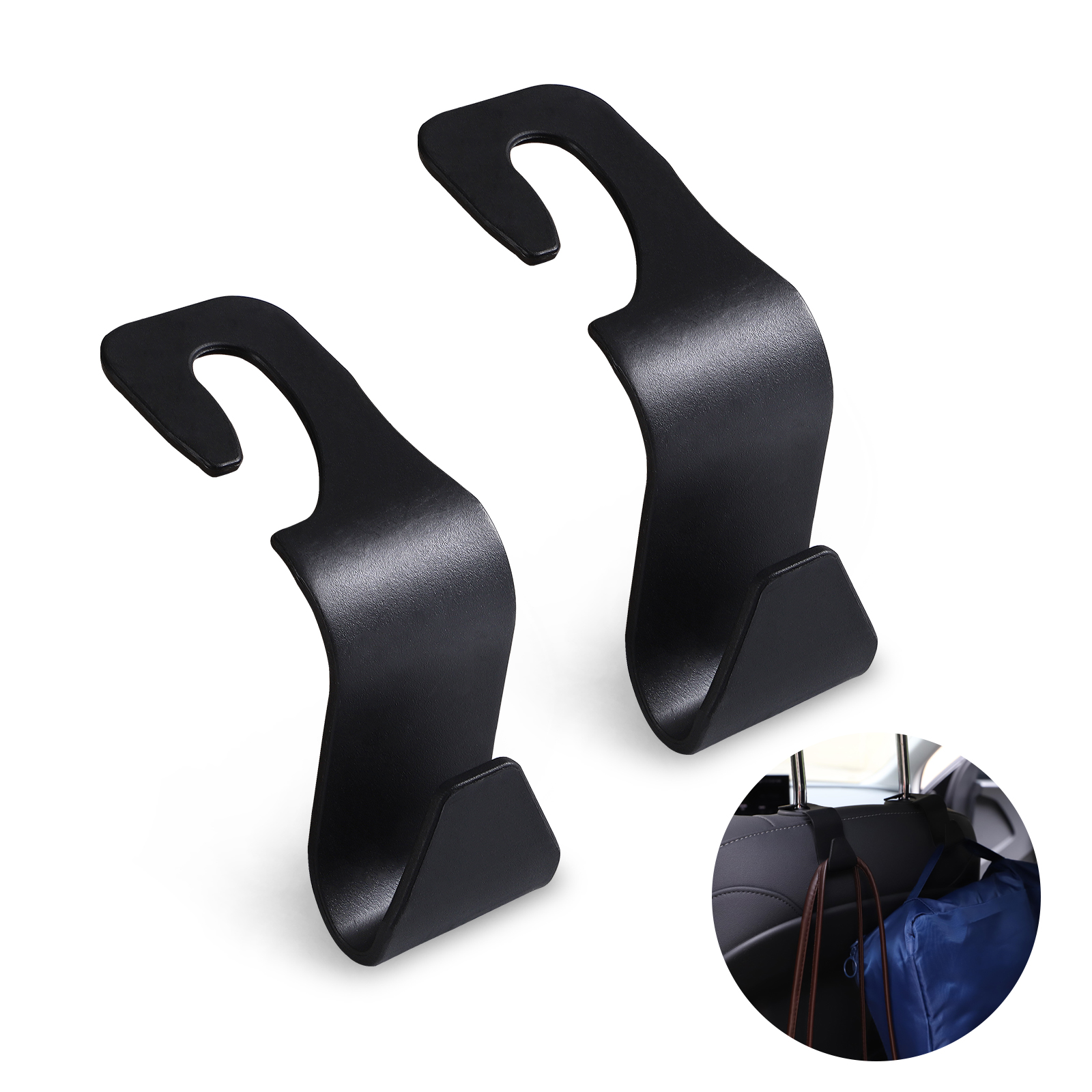 Multifunctional Home Household Hooks Organize Easily, Maximize Space Metal Black - Picture 6 of 7