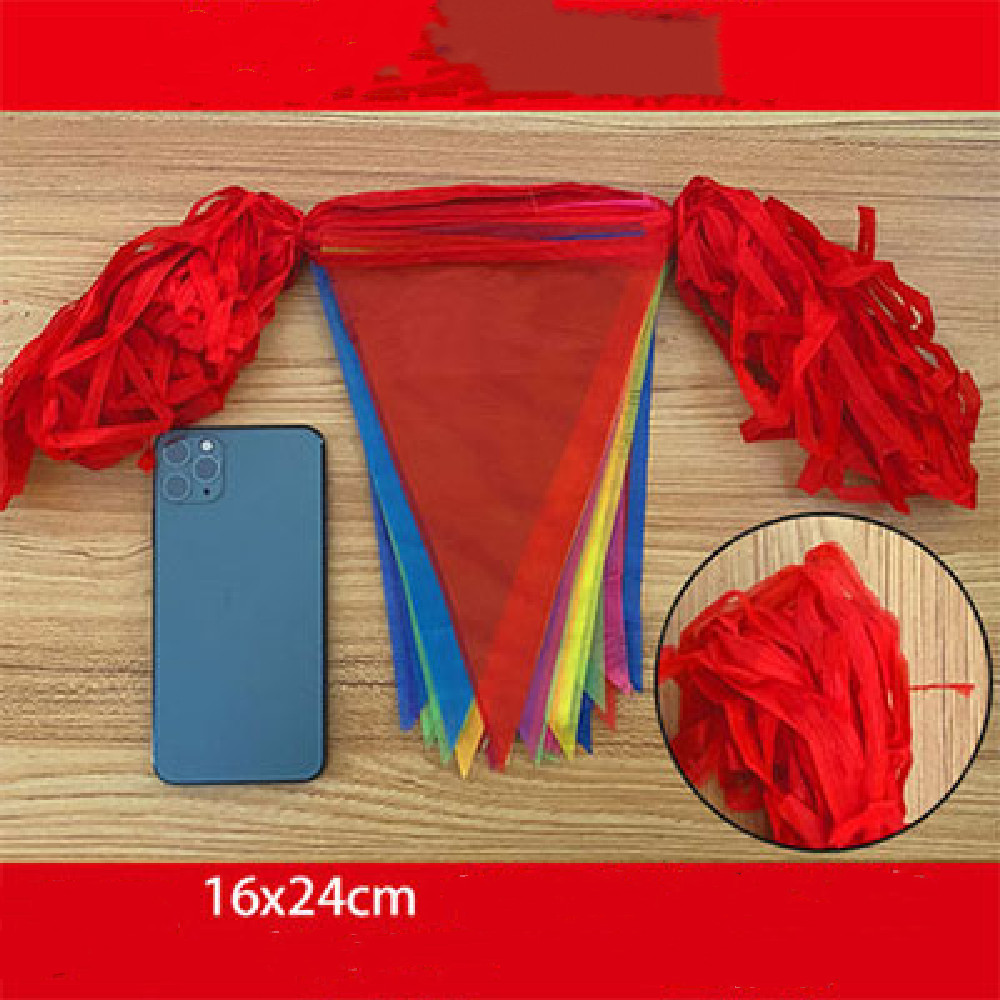 Bunting Flags Outdoor Banners PVC Multicolored Wedding Birthday Party Event - Picture 3 of 16