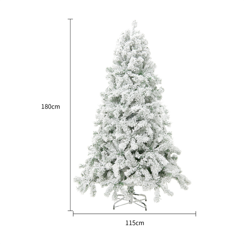 Christmas Tree PVC Artificial Snow Christmas Tree Mall Window Decoration Tree Ce - Picture 13 of 16