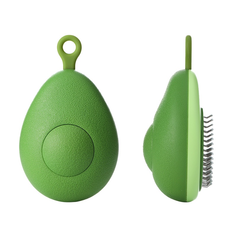 Cat Brush Hair Remover Cleaning Avocado Shaped Dog Grooming Tool Pet Combs Brush