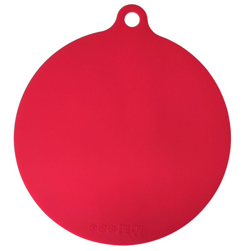 Round Silicone Placemat With Hanging Hole Microwave Baking Mat - Picture 11 of 11