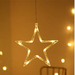 Star String Lights LED Christmas Curtain Lights Indoor Bedroom Home Party Decora - Picture 14 of 18