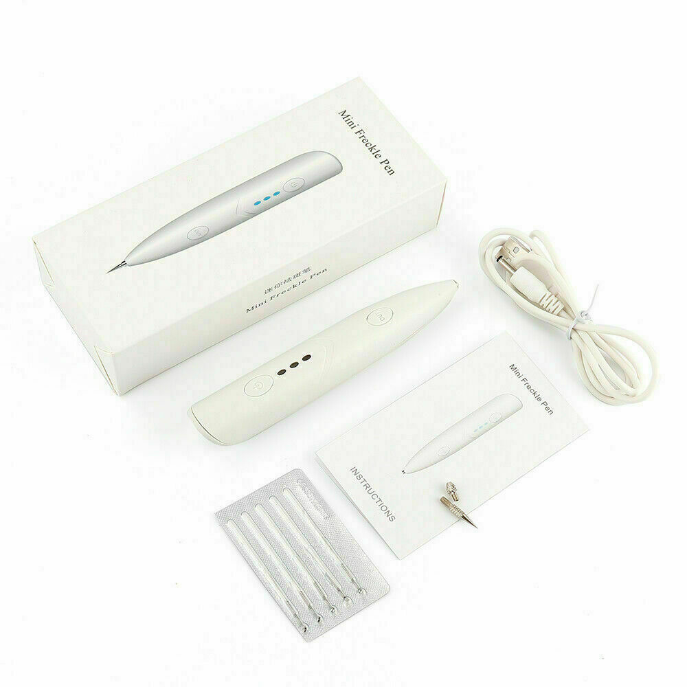 Ion Laser Freckle Skin Mole Dark Spot Remover Face Wart Tag Tattoo Removal Pen - Picture 9 of 9