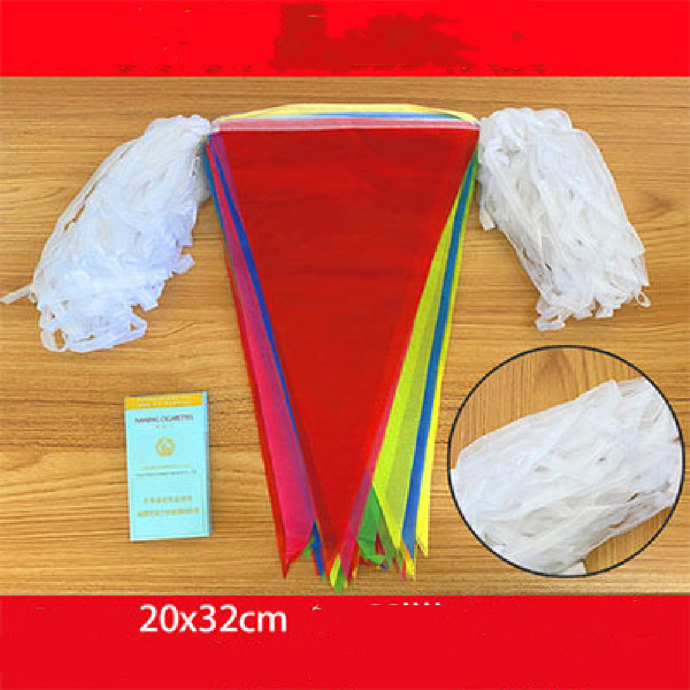 Bunting Flags Outdoor Banners PVC Multicolored Wedding Birthday Party Event - Picture 10 of 16