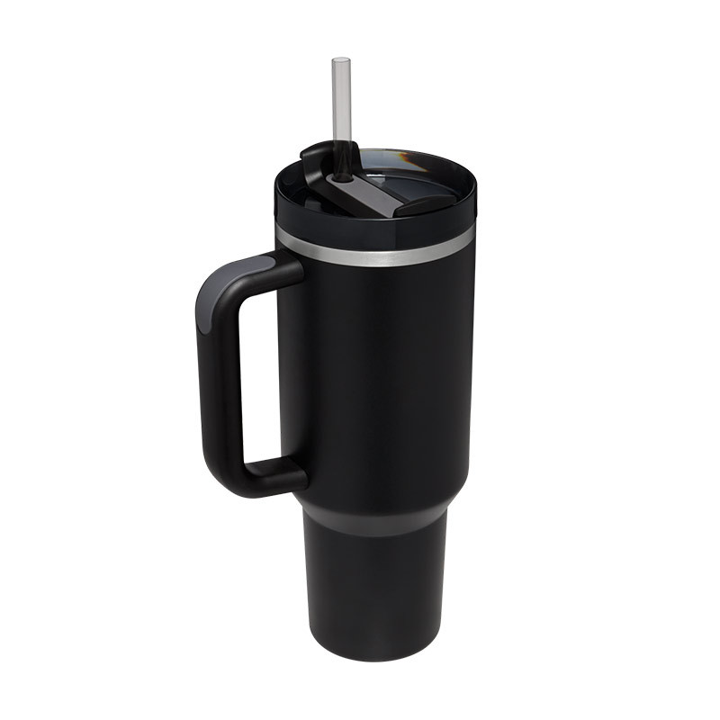 Ochapa  40oz Tumbler Cup with Handle, Lid & Straw - Stainless Steel Vacuum Mug - Picture 11 of 18