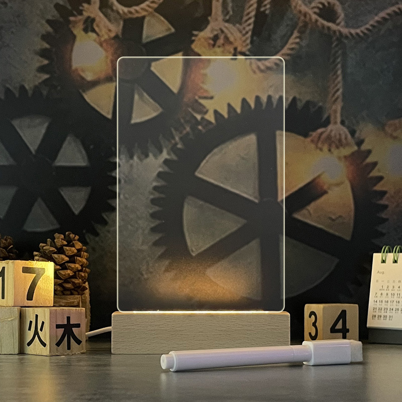 Creative Note Board Creative Led Night Light Valentine Gift for loved ones - Picture 4 of 4