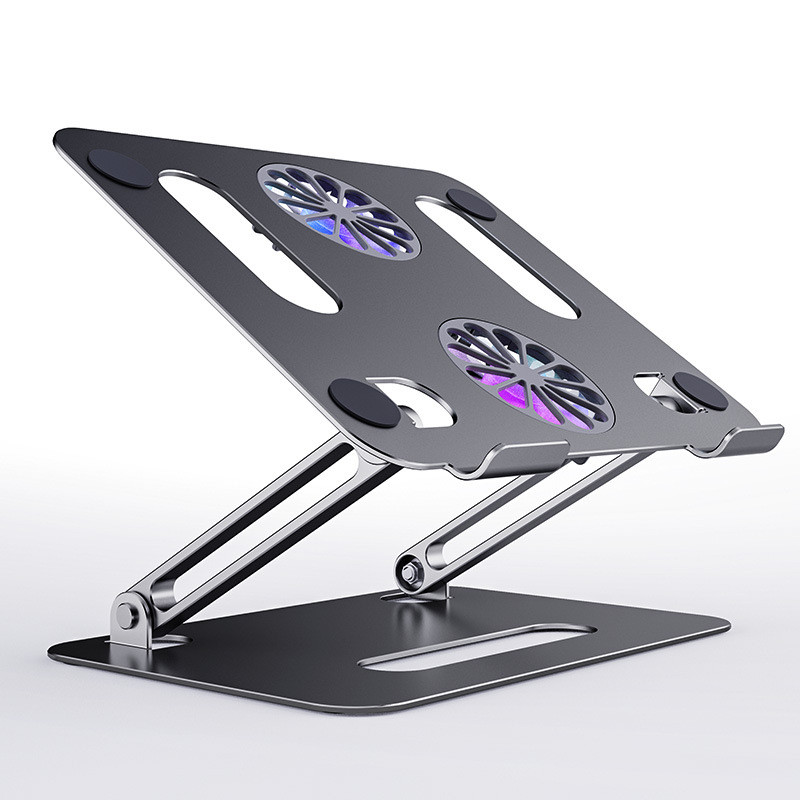 Laptop Stand Desktop Aluminum Alloy Foldable - 第 3/6 張圖片