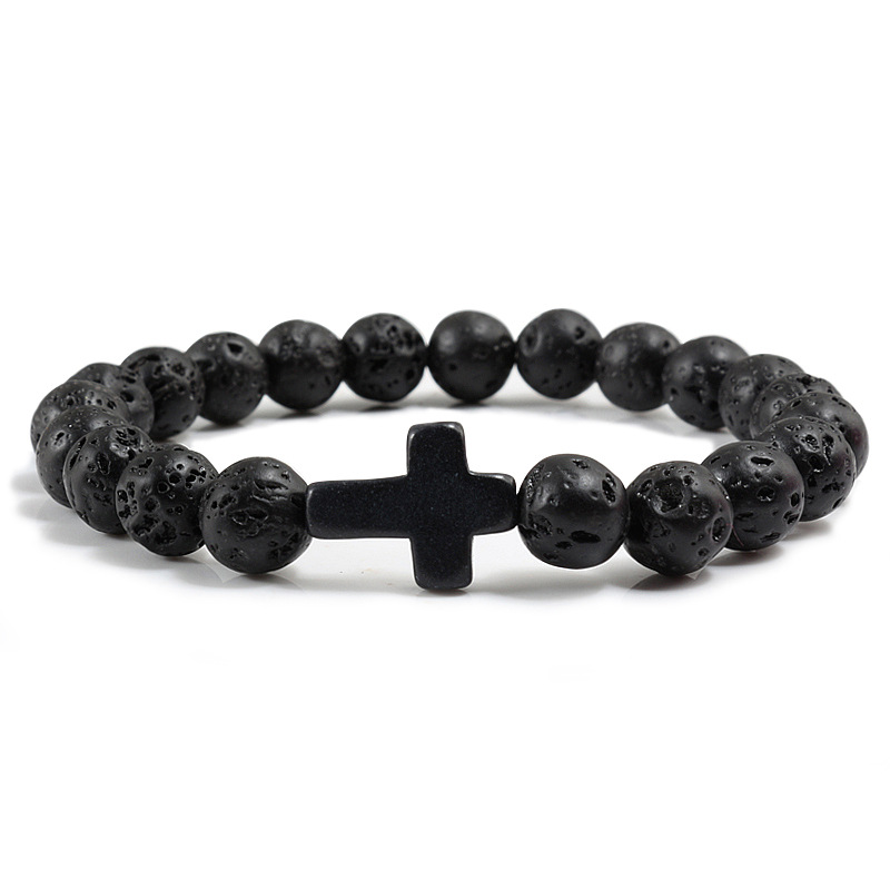 Armband Blau Türkis Kreuz - Bild 2 von 18