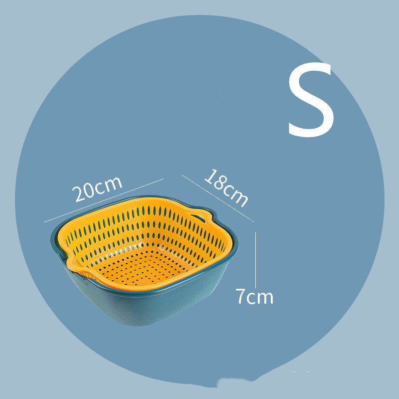 Household Kitchen Multifunctional Plastic Drain Basket - Picture 6 of 6