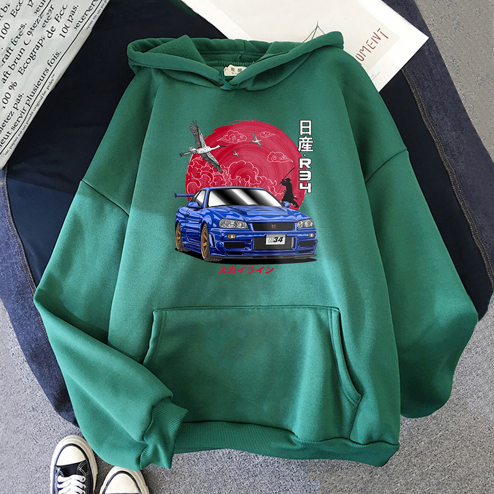 Anime Japonés Inicial D Sudadera con Capucha Coche Regalo Coches Entusiasta Amante Regalos - C17 - Imagen 9 de 15