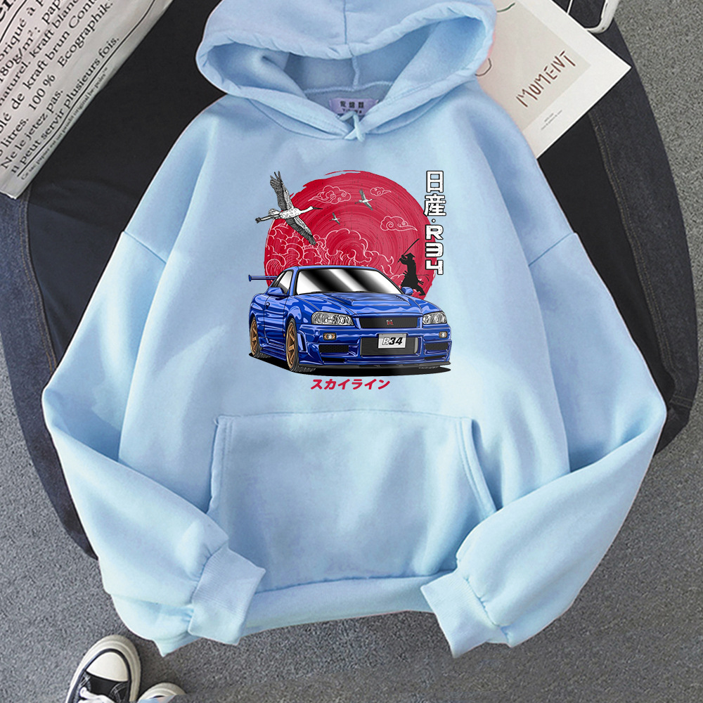 Anime Japonés Inicial D Sudadera con Capucha Coche Regalo Coches Entusiasta Amante Regalos - C17 - Imagen 12 de 15