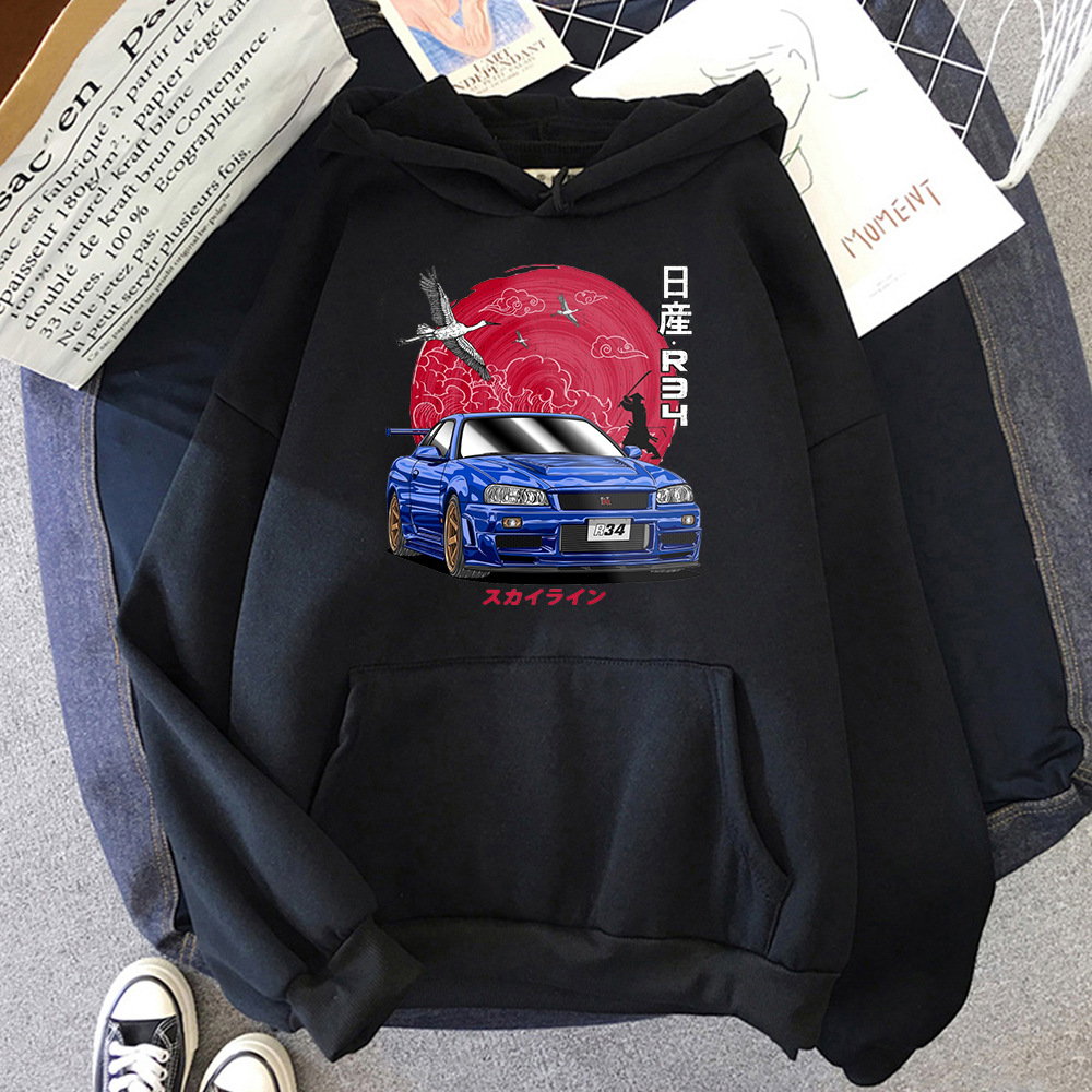 Anime Japonés Inicial D Sudadera con Capucha Coche Regalo Coches Entusiasta Amante Regalos - C17 - Imagen 7 de 15