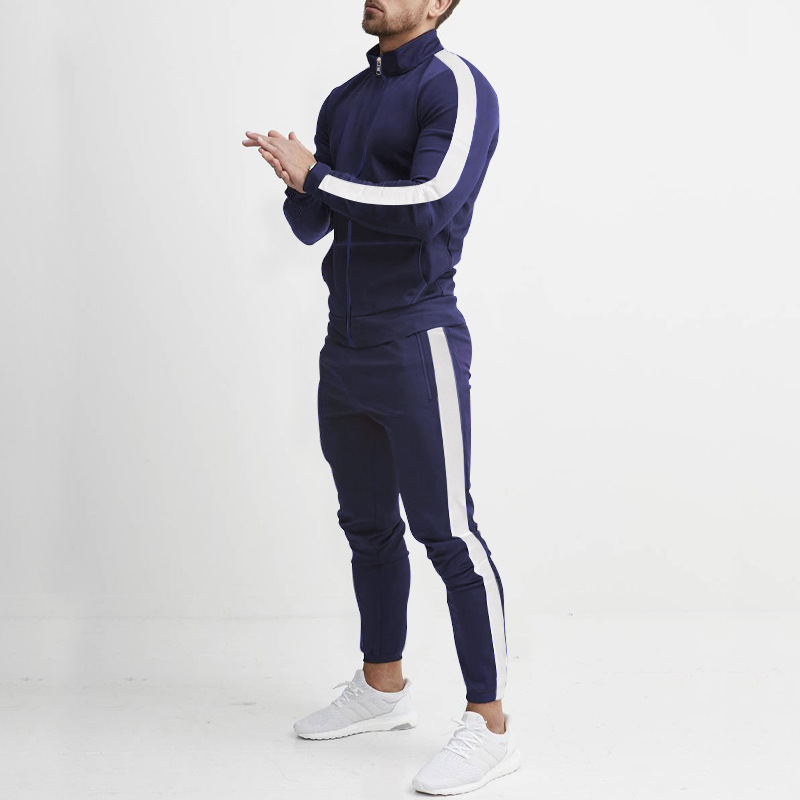 Men's Full Tracksuits Set Gym Jacket Joggers Casual Winter Sweatshirt - Picture 11 of 14