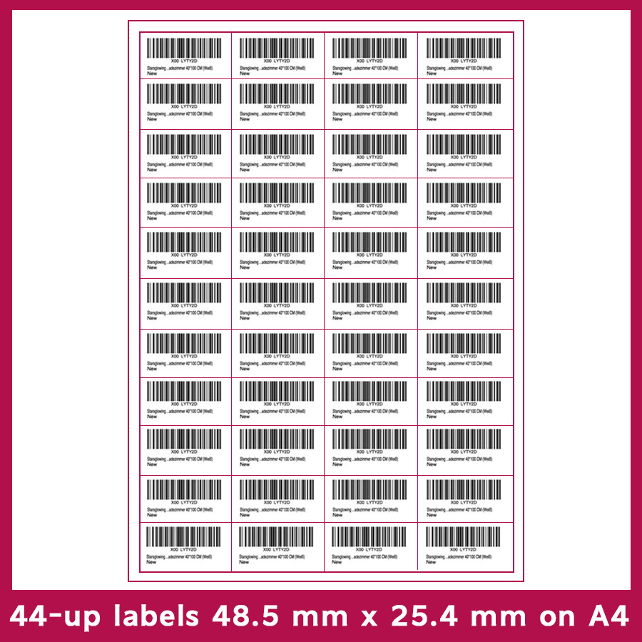 FBA Barcode Label Amazon Barcode Label Printer Paper - Zdjęcie 11 z 18