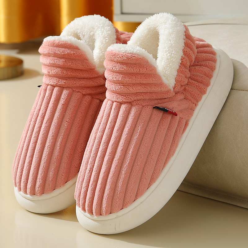 Full Heel Wrap Cotton Shoes Fleece Lined Platform - Picture 15 of 15