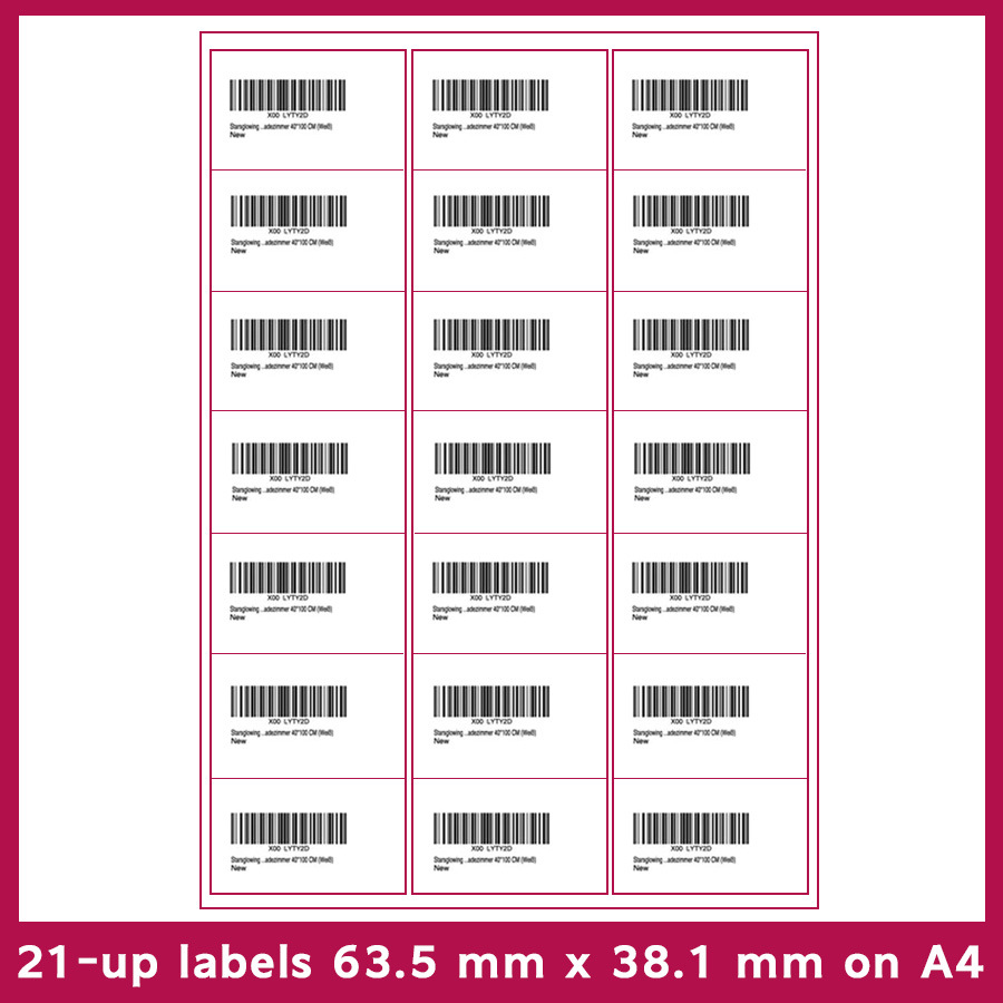FBA Barcode Label Amazon Barcode Label Printer Paper - Zdjęcie 8 z 18