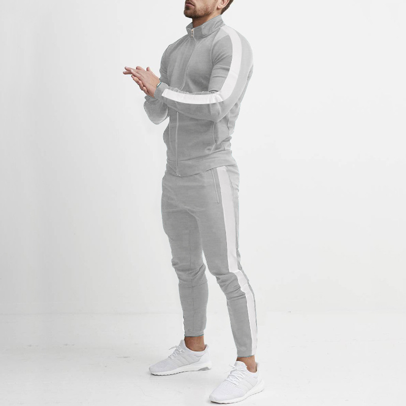 Men's Full Tracksuits Set Gym Jacket Joggers Casual Winter Sweatshirt - Picture 10 of 14