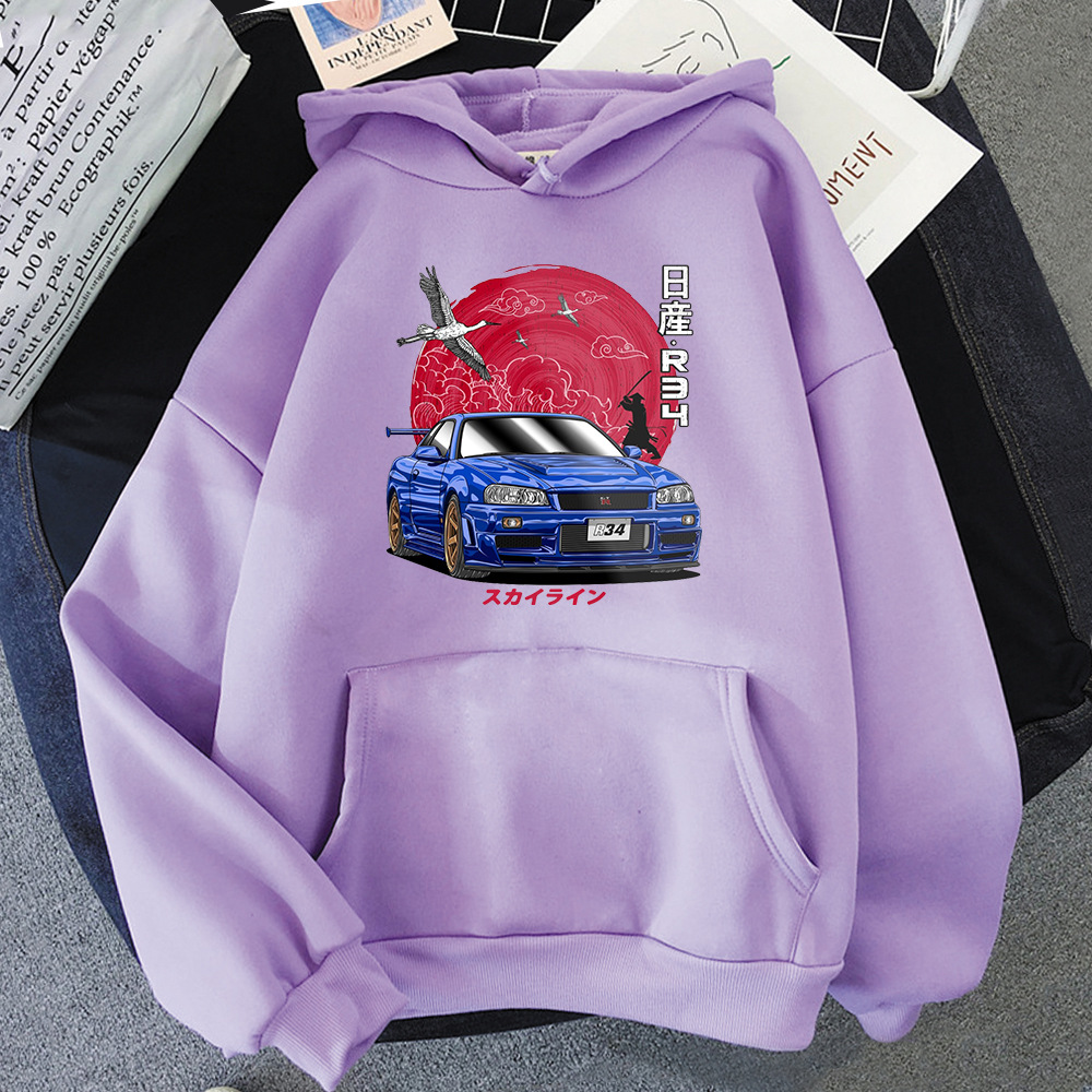 Anime Japonés Inicial D Sudadera con Capucha Coche Regalo Coches Entusiasta Amante Regalos - C17 - Imagen 14 de 15