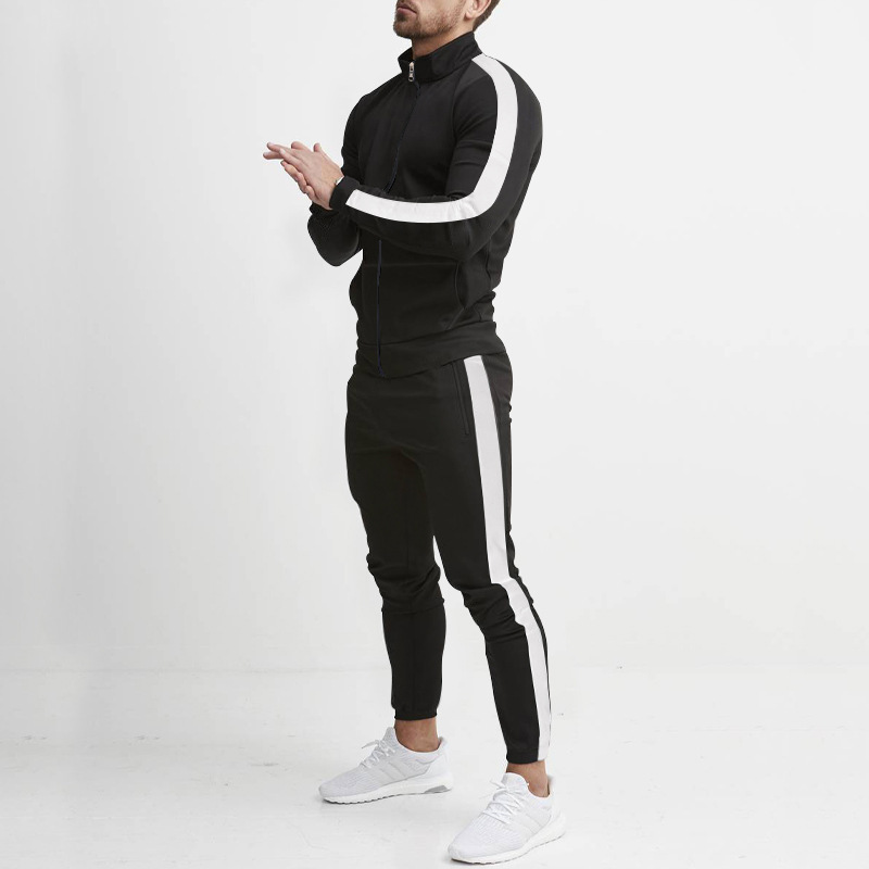 Men's Full Tracksuits Set Gym Jacket Joggers Casual Winter Sweatshirt - Picture 9 of 14
