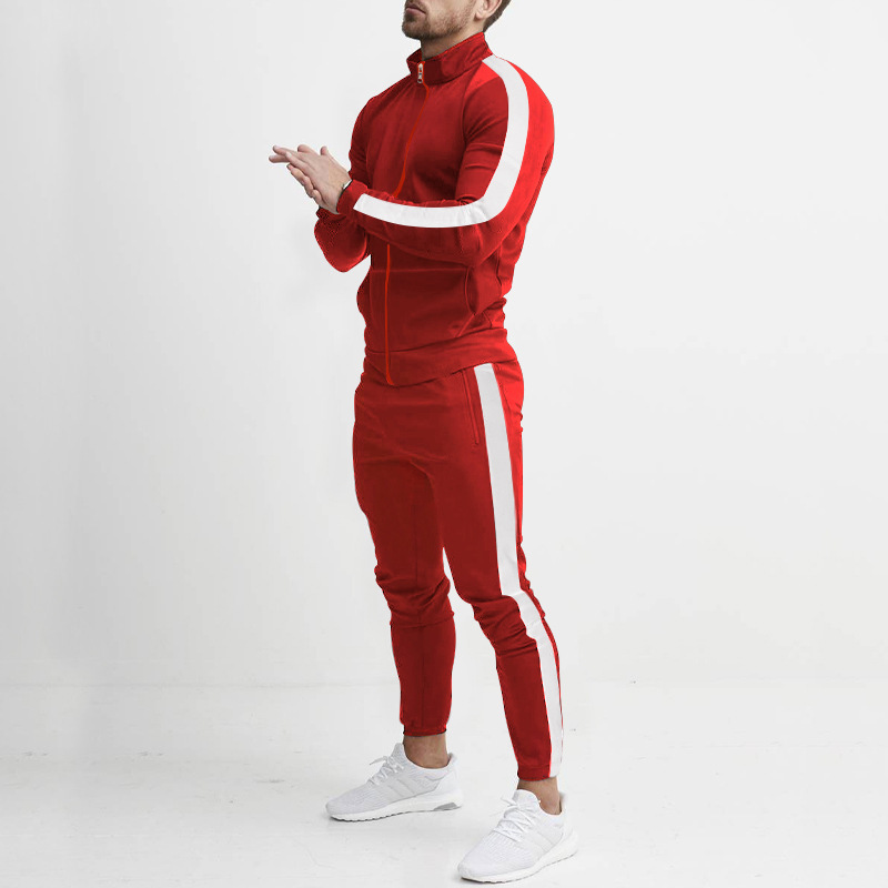 Men's Full Tracksuits Set Gym Jacket Joggers Casual Winter Sweatshirt - Picture 12 of 14