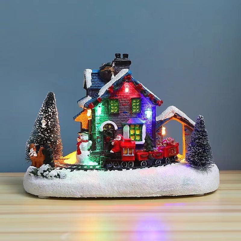 Christmas Decorations Colorful Luminous table decor