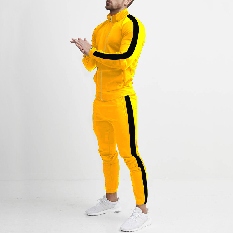 Men's Full Tracksuits Set Gym Jacket Joggers Casual Winter Sweatshirt - Picture 14 of 14