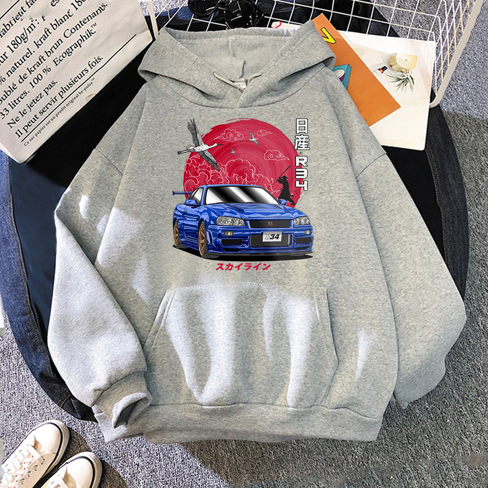 Anime Japonés Inicial D Sudadera con Capucha Coche Regalo Coches Entusiasta Amante Regalos - C17 - Imagen 10 de 15