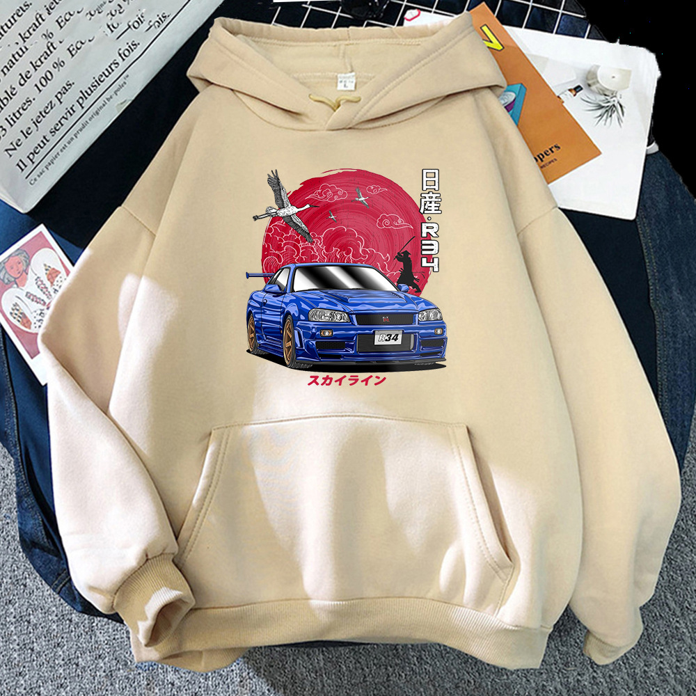 Anime Japonés Inicial D Sudadera con Capucha Coche Regalo Coches Entusiasta Amante Regalos - C17 - Imagen 11 de 15