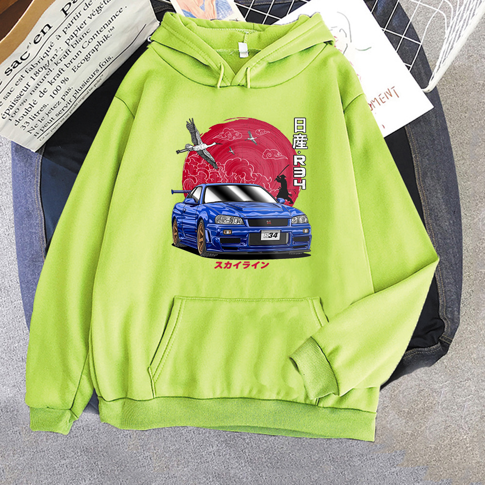 Anime Japonés Inicial D Sudadera con Capucha Coche Regalo Coches Entusiasta Amante Regalos - C17 - Imagen 13 de 15